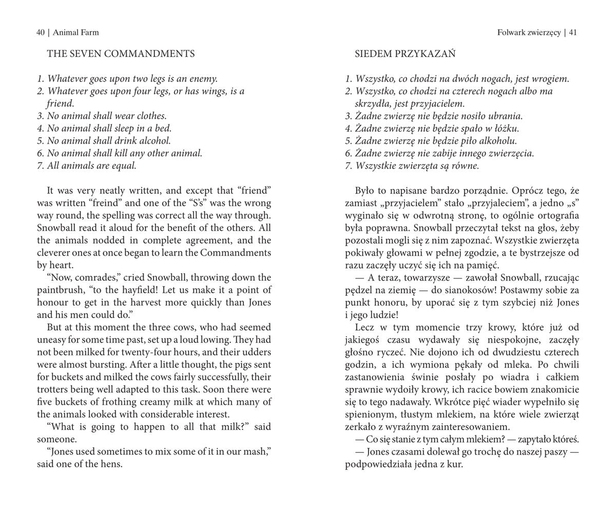 Animal Farm. Folwark zwierzęcy