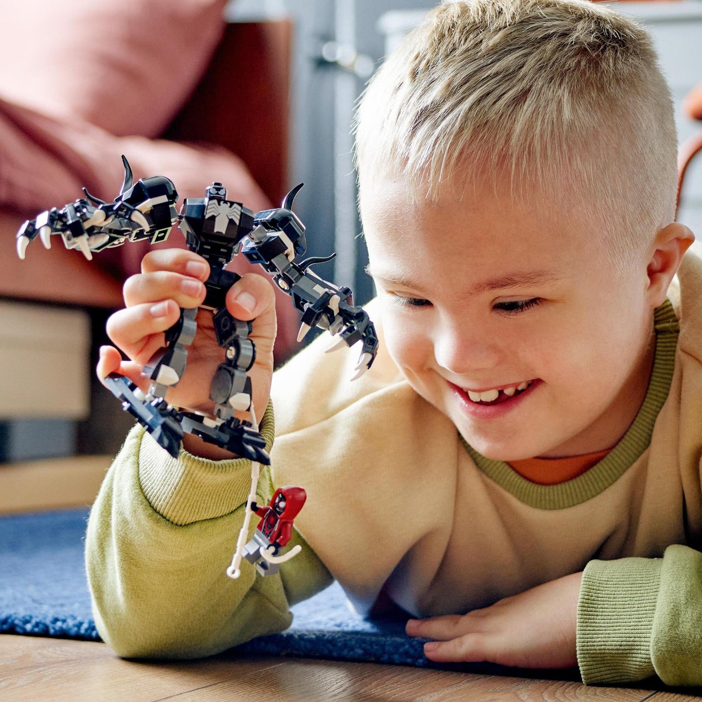 LEGO 76276 Marvel Mechaniczna zbroja Venoma vs. Miles Morales