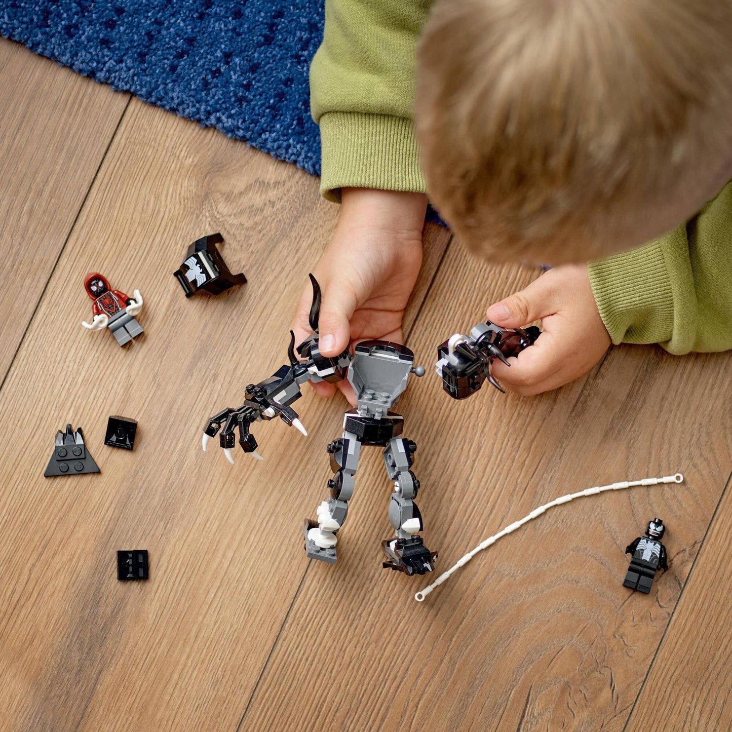 LEGO 76276 Marvel Mechaniczna zbroja Venoma vs. Miles Morales