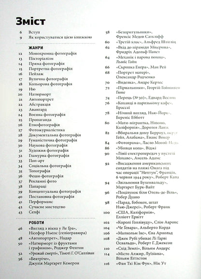 Коротка історія фотографії. Ключові жанри, роботи, теми і техніки